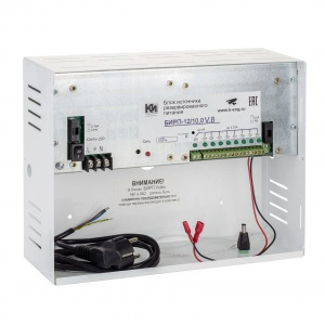 БИРП-12/10,0V.8 (Video) Источник вторичного электропитания резервированный для систем видеонаблюдения К-Инженеринг