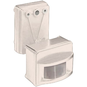 Датчик движения ИЭК ДД-017 1100Вт угол обзора 120 градусов IP44 белый