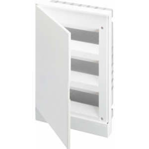 Бокс в нишу ABB Basic E 36М белая непрозрачная дверь (c клеммами) BEF401236