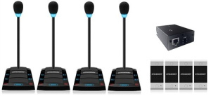 SX-410/4 Устройство переговорное клиент-кассир, дуплексное, с записью переговоров STELBERRY