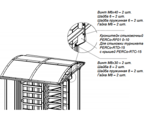 PERCo-RF01 0-10 Кронштейн