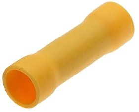 Гильзы изолированные для параллельного соединения в ПВХ корпусе ГСИ-П 6.0 (жел) (100 шт) КВТ