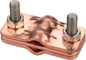 GALMAR Зажим контрольныи? "проволока+проволока" (D8+D8; медь)
