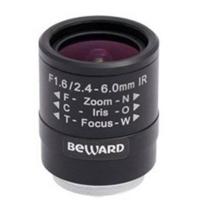 B02406VIR Объектив мегапиксельный вариофокальный Beward