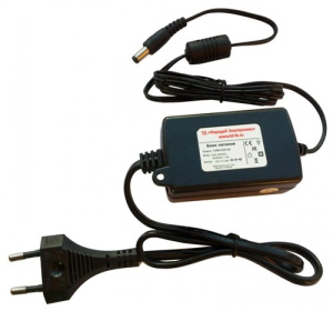 12W/12V/1A Импульсный блок питания в пластиковом корпусе FARADAY