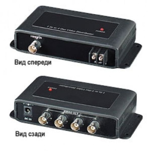 CD104 Распределитель видеосигнала SC&T