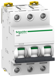 Автоматический выключатель Schneider Electric Acti9 iC60N 3п 16А 6кА (хар.С)