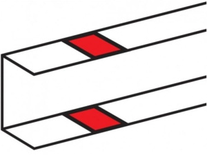 10691 Legrand DLP Накладка на стык ,на защелках для всех кабель-каналов DLP кроме 105х50