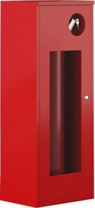 ШП-О-103НОК Шкаф пожарный навесной со стеклом красный ТОИР-М
