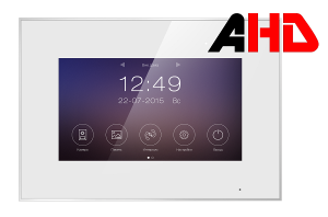 Marilyn HD Монитор цветного видеодомофона 7 дюймов с емкостным сенсорным экраном с поддержкой форматов Full HD 1080p, HD 720p, CVBS Tantos