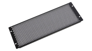 ФП-4.4-9005 Фальшпанель в шкаф 19" 4U перфорированная, цвет черный ЦМО