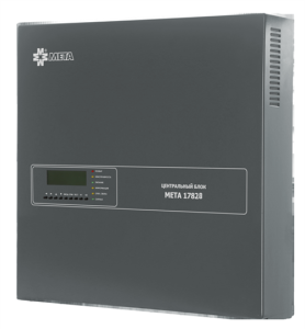 МЕТА 17820 (200Вт) Центральный блок системы оповещения на 8 зон