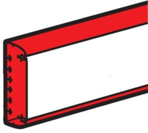 10459 Legrand DLP Кабель-канал 220x65 без крышки (Цена за 1 метр)