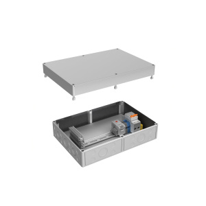 Амадон Уличный термошкаф с обогревом. Монтаж оборудования на монтажную панель, одностенный, однодверный, тип установки - навесной