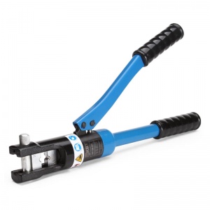 Пресс ПГР-120 ручной гидравлический для опрессовки с набором из 8 сменных матриц в прочном пластиковом кейсе КВТ