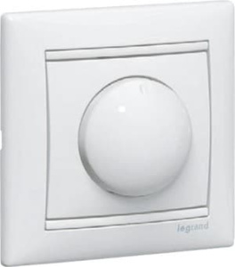 770061 Светорегулятор поворотный Белый Legrand Valena 400W