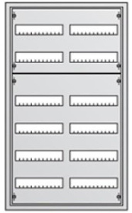 Щит распределительный ABB в нишу U62 на 144 модуля 984x560x120мм