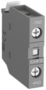 Контакт CA4-10 1НО фронтальный для контакторов AF09-AF38 и NF ABB