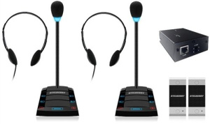 SX-411/2 Устройство переговорное клиент-кассир, дуплексное, с записью переговоров STELBERRY