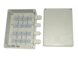 Барьер-КР-Б (48 цепей, пластик) Коробка распределительная Охранная техника