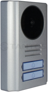 Stuart-2 Вызывная панель цветного видеодомофона на 2 абонента для коттеджей или таунхаусов с возможностью управления замком калитки и воротами Tantos