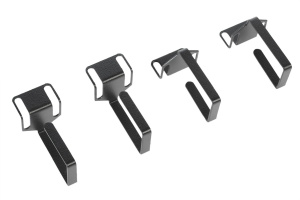 СБ-Б-9005 Органайзер кабельный одинарный изгонутый, цвет черный ЦМО