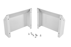 КЗ-ШТВ-НЭ-125 Оцинкованные козырьки защитные для вент. фильтра D125 в шкафы ШТВ-НЭ компл. Т1 глубиной 250, 300 мм ЦМО