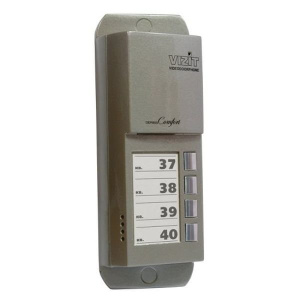 БВД-405А-4 Вызывная панель аудиодомофона VIZIT