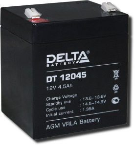 DT 12045 Аккумулятор герметичный свинцово-кислотный Delta
