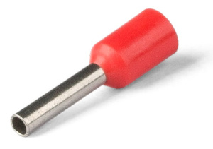 Наконечники штыревые втулочные изолированные НШвИ 0.75-8 КВТ (100шт)