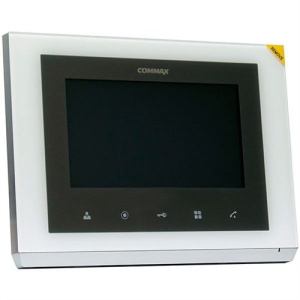 CMV-70S (белый) Монитор домофона цветной с функцией «свободные руки» Commax