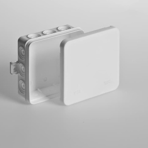 67095Б Тусо Коробка распаячная для открытой проводки IP54 Рувинил 100х100х35мм