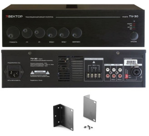 ВЕКТОР ТУ-30 Микшер-усилитель комбинированный Вектор