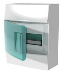 Бокс настенный ABB Mistral41 8М зеленая дверь без клеммного блока