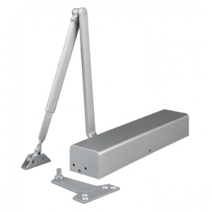 JDC-S150 (серебро) Доводчик с рычажной тягой J-LOCK