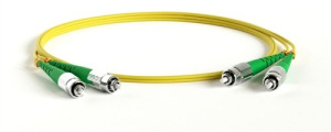 FC-FC FC-D2-9-FC/AR-FC/AR-H-1M-LSZH-YL Патч-корд волоконно-оптический Hyperline