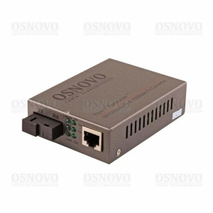 OMC-100-11S5b Медиаконвертер оптический OSNOVO