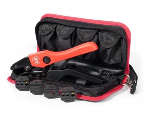 Набор Пресс-клещи СТК+4 в прочной тканевой сумке с набором сменных матриц КВТ