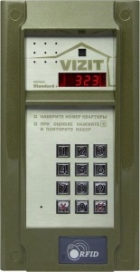 БВД-323FCP Вызывная панель цветная VIZIT