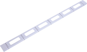 ВКО-СТК-42 Органайзер кабельный вертикальный для стойки внешний с окнами, ширина 95 мм 42U ЦМО