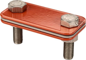 GALMAR Зажим контрольныи? "полоса+полоса" (T<35+T<35; оцинк. сталь с покраской)