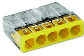 Клеммник WAGO 5 с пастой 2273-245 (5Х2,5мм.кв. уп.100шт)