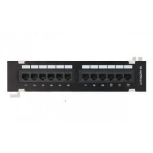 EC-UWP-12-UD2 Патч-панель, 1U, 12 портов, RJ45/8P8C NETLAN