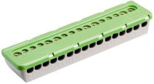Клеммник винтовой ABB PE7x16-9х6мм PEK/S16