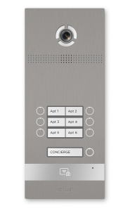 BI-06FB SILVER Вызывная панель IP-домофона BI-06FB SILVER BAS-IP