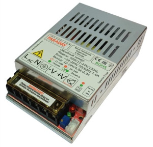 50W/12-24V/120AL Импульсный блок питания FARADAY