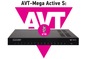 AVT-Mega Active S 16-ти канальный комплект для передачи AHD/CVI/TVI 5Mp/4Mp/1080p Инфотех