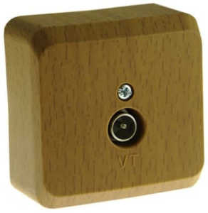 TVA-002T Розетка Бук Schneider Electric Этюд TV