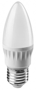 Лампа светодиодная ОНЛАЙТ Свеча OLL-C37-6-230-4K-E27-FR