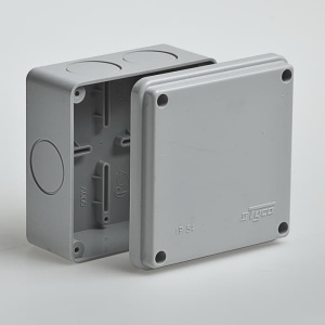 67049 Тусо Коробка распаячная для открытой проводки IP54 Рувинил 100х100х50мм
